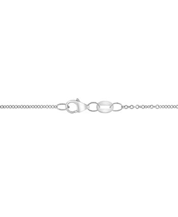 EFFY Collection - Emerald (1-1/2 ct. t.w.) & Diamond (1/4 ct. t.w.) 18" Pendant Necklace in 14k White Gold