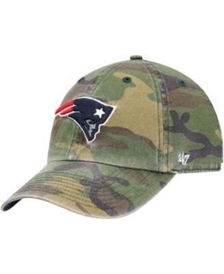 '47 Brand - Men's New England Patriots Woodland Clean Up Adjustable Cap