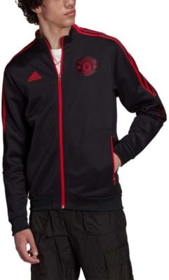 adidas - Men's Manchester United Logo Anthem Full-Zip Jacket
