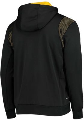 Men's Black Iowa Hawkeyes 2021 Player Sideline Performance Hoodie