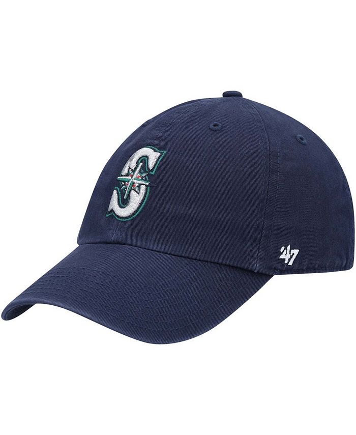 '47 Brand Big Boys and Girls Seattle Mariners Team Logo Clean Up