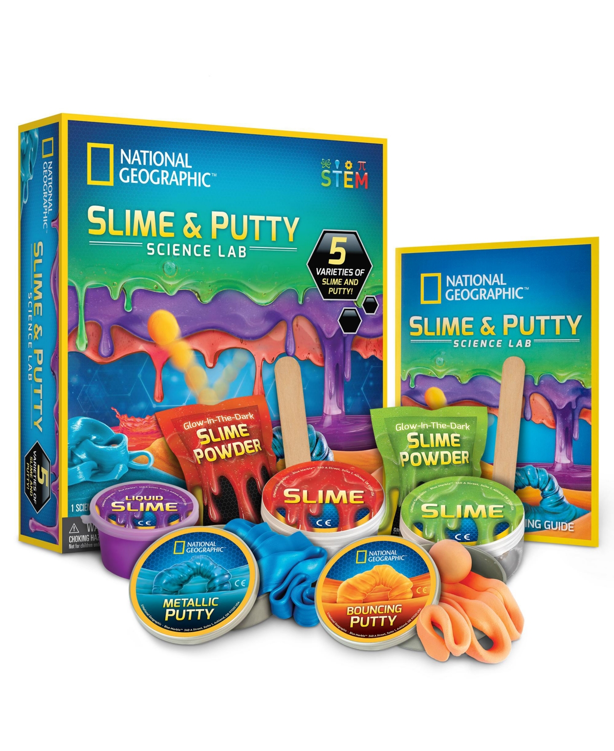 Shop National Geographic Slime & Putty Science Lab In N,a