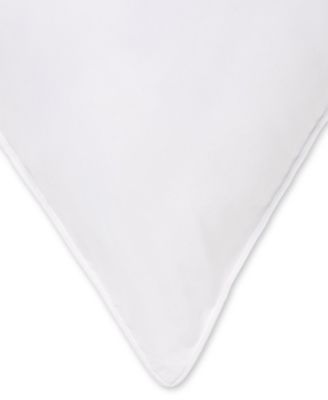 Overstuffed Plush Allergy Resistant Gel Filled Side/Back Sleeper Pillow & Mattress Protector Set, King