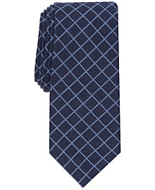 Men's Mair Grid Tie, Created for Macy's 