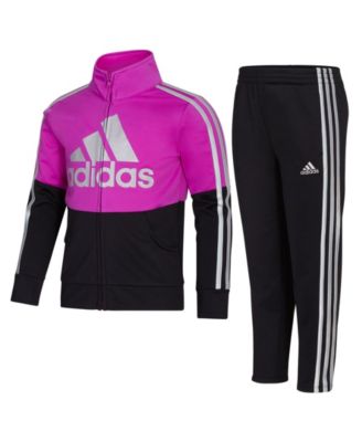 black purple adidas tracksuit