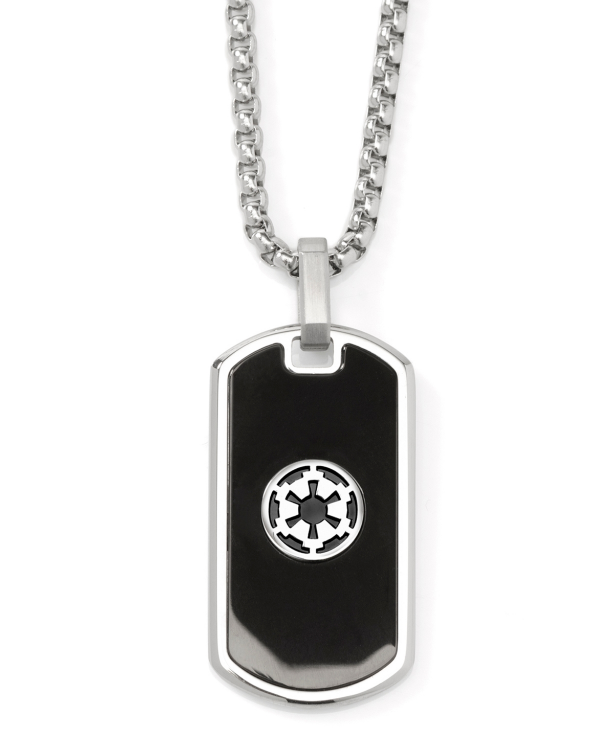Men's Star Wars Imperial Rebel Reversible Necklace - Silver