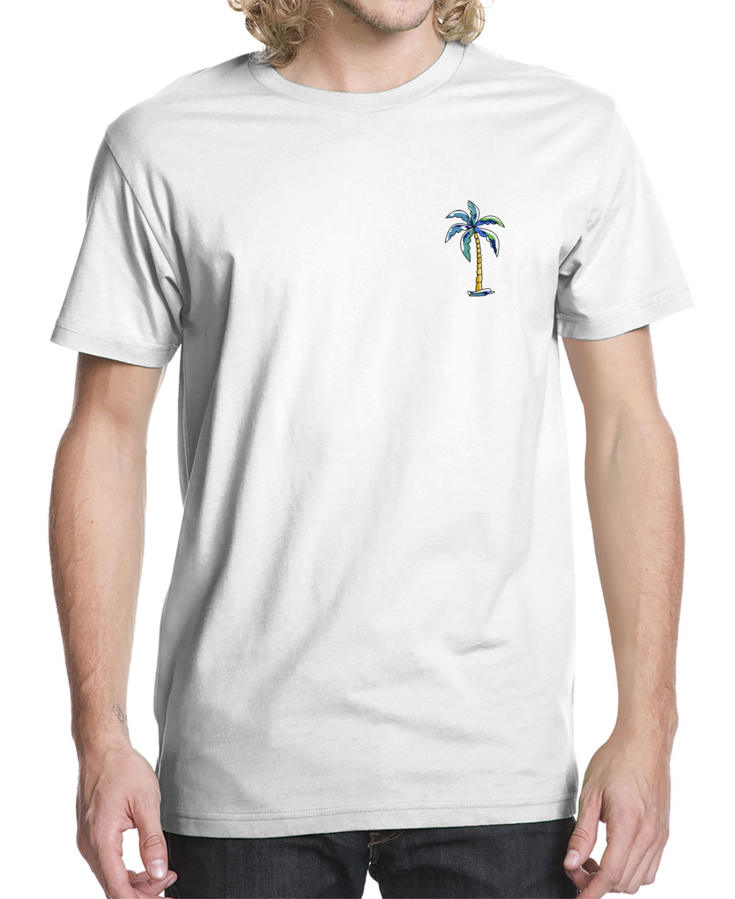 Мужская футболка Buzz Shirts Ocean Palms Graphic — фото 1