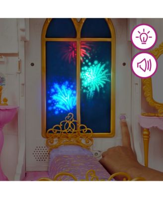 Disney Princess Ultimate Celebration Castle Set, 4" Tall Doll House