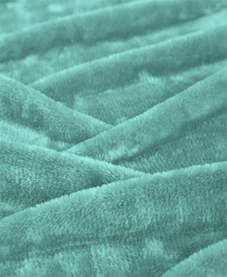 Wrinkle Resistant Plush Fleece Blanket, Full/Queen