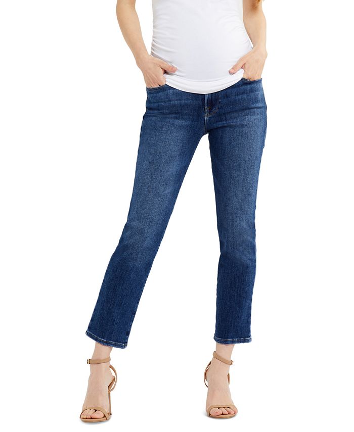 Frame Le High Straight-Leg Maternity Jeans - Macy's