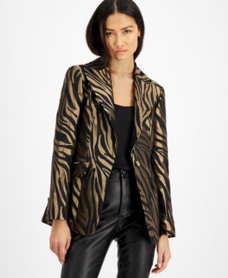 INC International Concepts - Metallic Jacquard Blazer