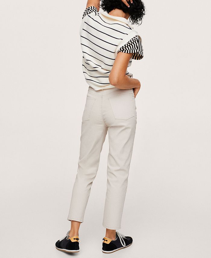MANGO Women's AnkleLength StraightFit Jeans Macy's