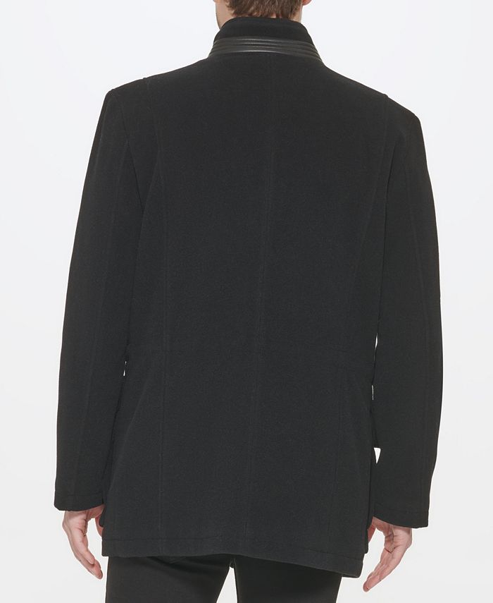 Cole Haan Men's Classic Wool Plush Car Coat Macy's