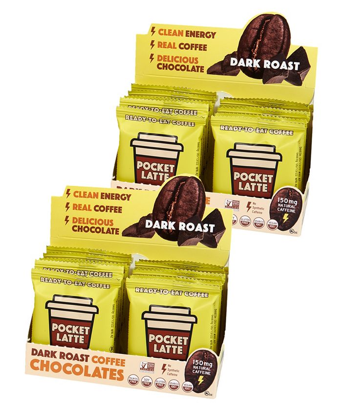 Pocket Latte Dark Roast Coffee Bar, 12 Pack Macy's