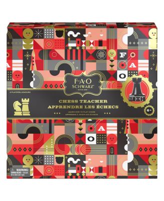 Closeout! Fao Schwarz Chess Teacher Board Game, Learning Educational Toy for Adults and Kids