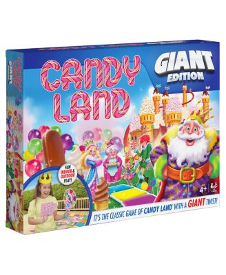 Giant Candy Landy Classic Kids Game with Big, Oversized Gameboard, Cards, Spinner for Preschooler, Kids and Families