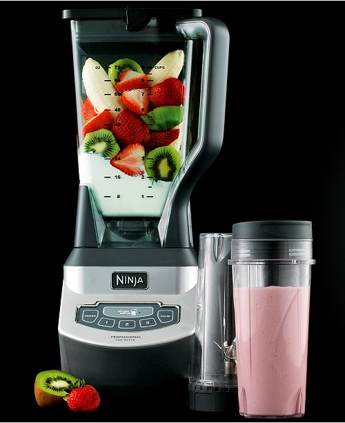 Ninja BL660 Professional Blender with SingleServe Cups Small