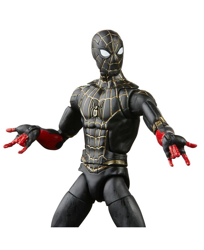Spider-Man Marvel Legends Series Black & Gold Suit Spider-Man - Macy's