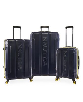 Nautica Maker Collection 3pc Hardside Luggage Set Macy s