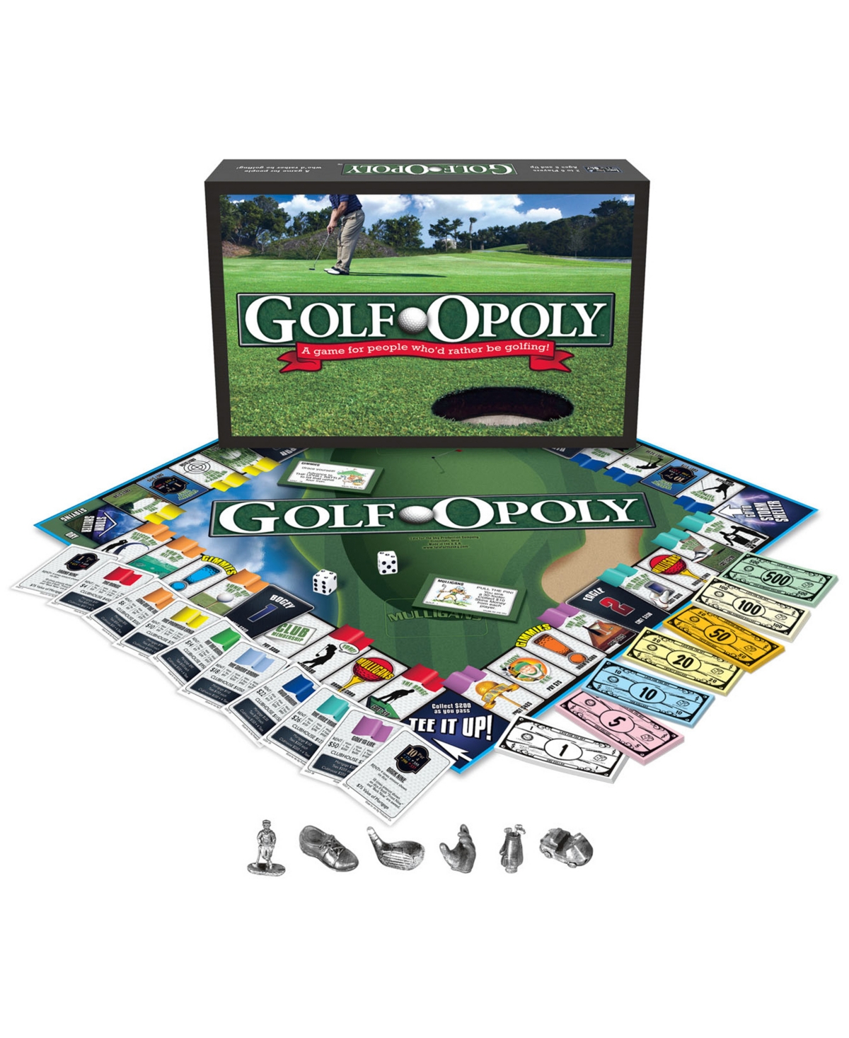 Late For The Sky Kids' Golf-opoly In No Color
