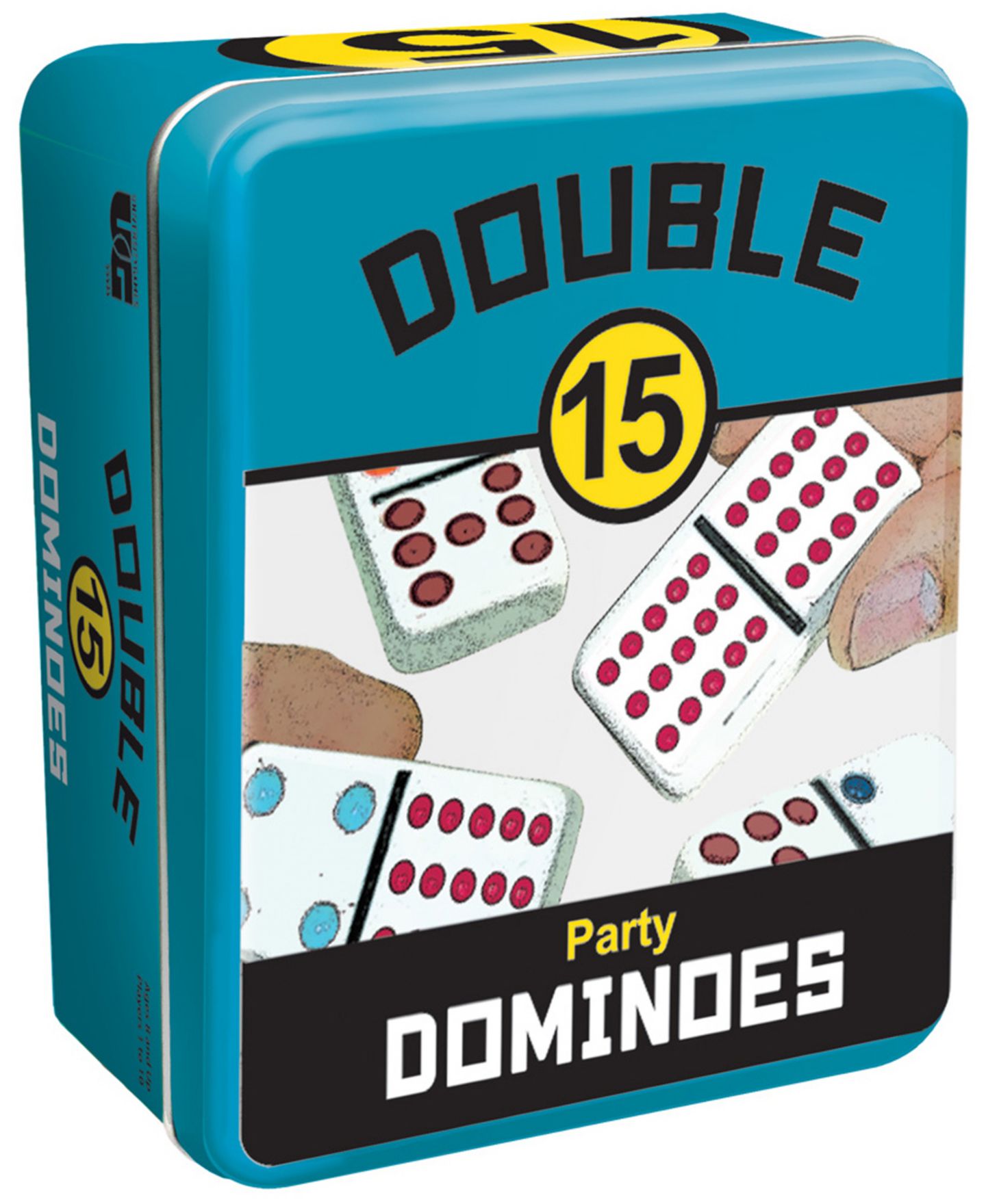Детские игрушки University Games Classic Party Double 15 136-Piece Domino Game, Ages 8+ — фото 1