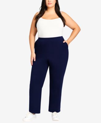 plus size active pants with pockets