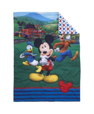 Disney Mickey's Big Adventure Toddler Bed Set, 4 Piece - Macy's