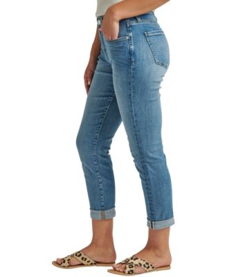 Women's Carter Relaxed Mid Rise Girlfriend Jeans