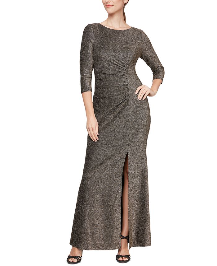 Broer thema heldin SL Fashions Glitter Jersey Gown & Reviews - Dresses - Women - Macy's