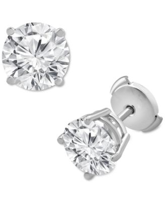 4ct diamond earrings vs1