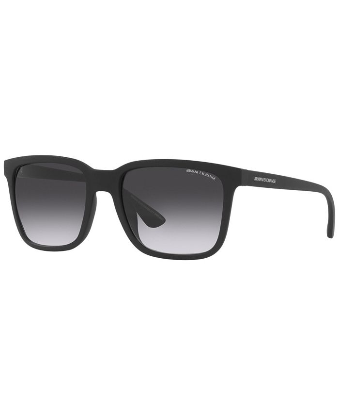 A|X Armani Exchange Men's Sunglasses, AX4112SU 55 & Reviews - Men - Macy's