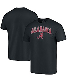 Men's Black Alabama Crimson Tide Campus T-shirt