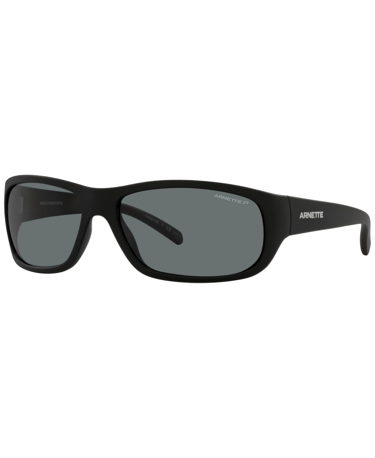 Unisex Polarized Sunglasses, AN4290 Uka-Uka 63 - Matte Black