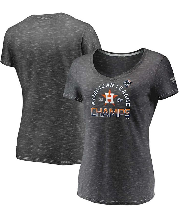 Girls Youth Fanatics Branded Heather Charcoal Houston Astros 2022 World  Series Champions Locker Room T-Shirt
