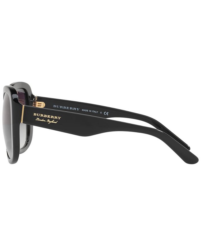 Burberry Women's Low Bridge Fit Sunglasses, BE4259F 56 - Macy's