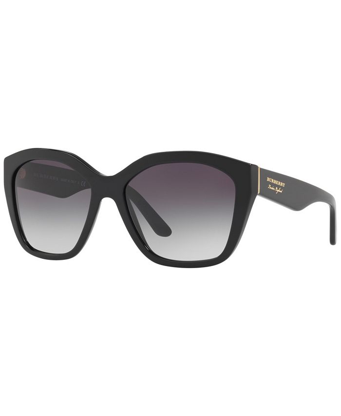 Burberry Women's Low Bridge Fit Sunglasses, BE4261F 57 - Macy's