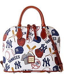 Multi New York Yankees Game Day Zip Zip Satchel