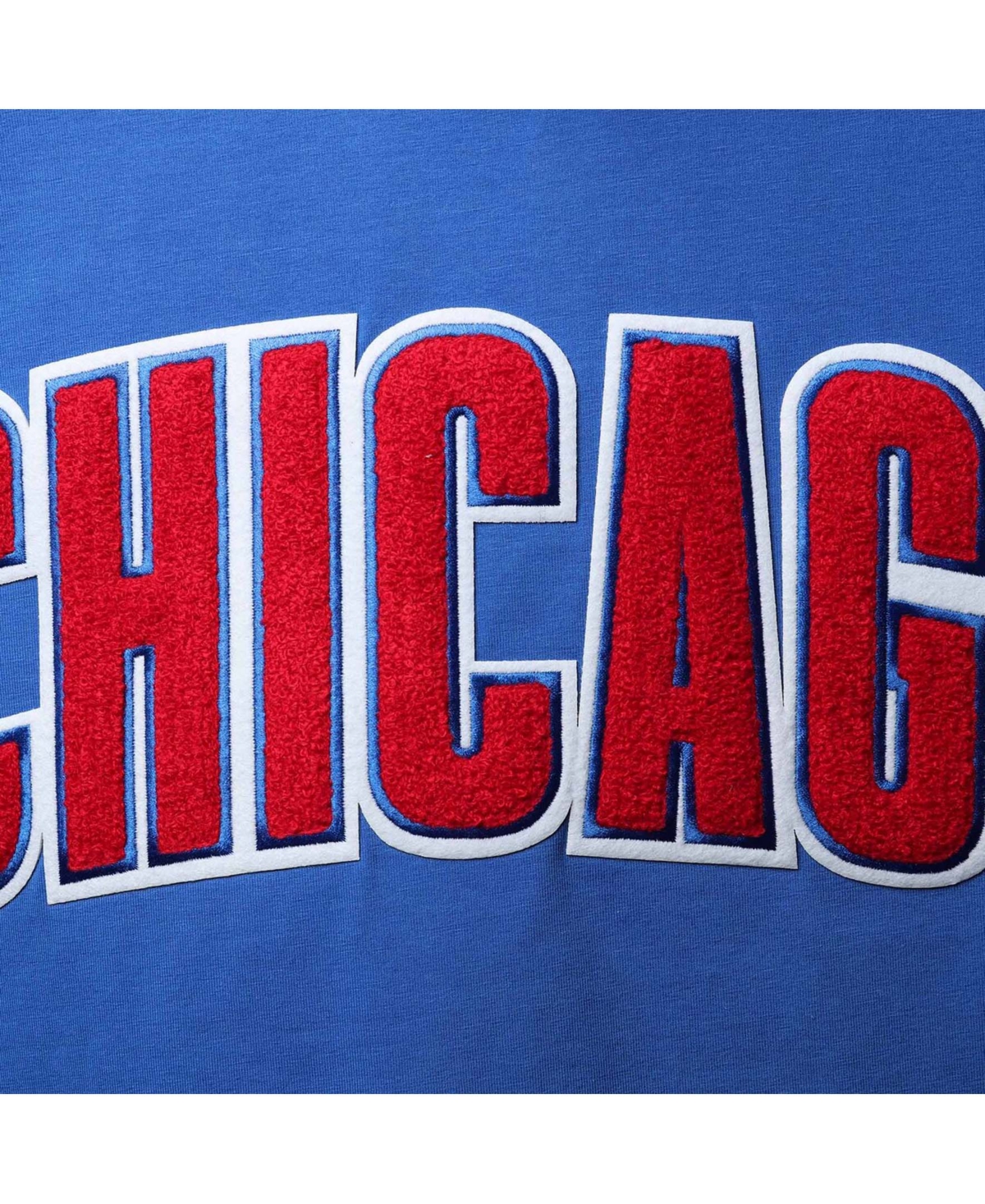 Men'sChicago Cubs Team Logo T-shirt - Royal