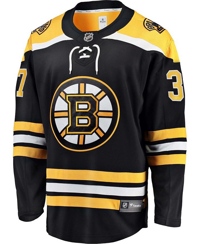 Authentic NHL Apparel Patrice Bergeron Boston Bruins Premier Player Jersey,  Big Boys (8-20) - Macy's