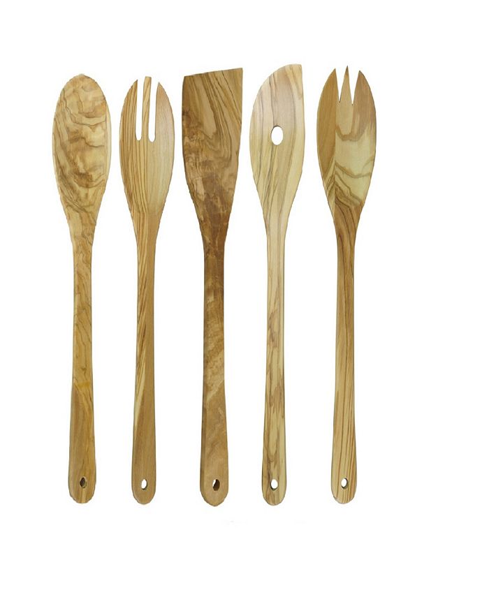 Peterson Housewares Olive Wood Utensils Set, 6 Piece Macy's