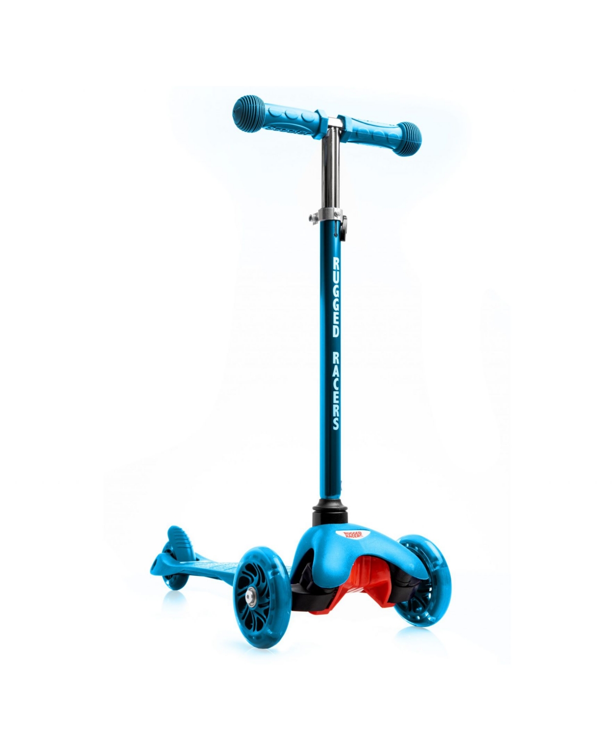 Shop Rugged Racers Kids Scooter With Adjustable Height And Led Wheels In Blue