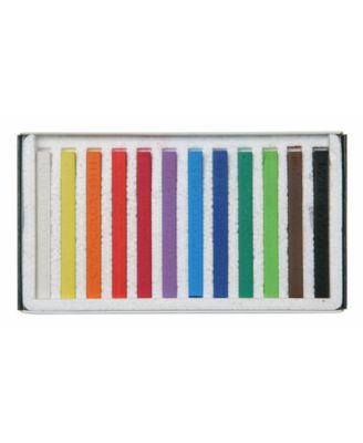 Cretacolor Hard Starter Pastel Carre Cardboard Set, 12 Colors