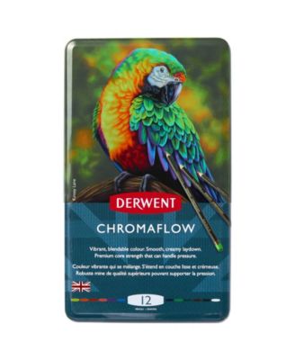 Derwent Chromaflow Pencil Set, 12 Colors