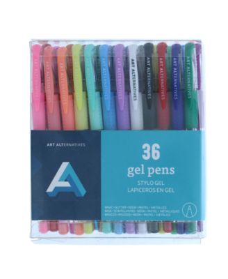 Art Alternatives Gel Pen Set, 36 Pens