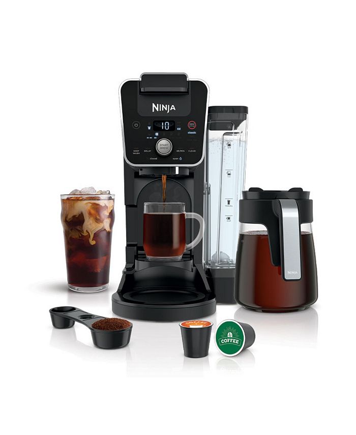 Ninja - CFP201 DualBrew Coffee Maker, Single-Serve, K-Cup Coffee Pod, and Drip Coffee Maker