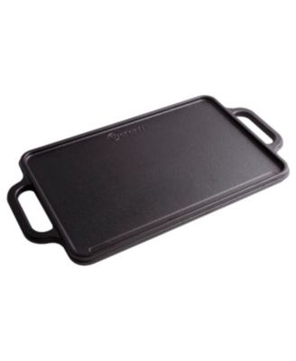 Rectangular 13" Cast Iron, Reversible Griddle Grill