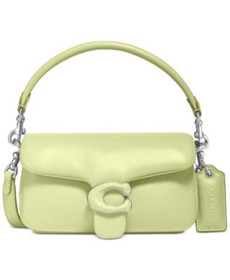 green coach tabby bolsa