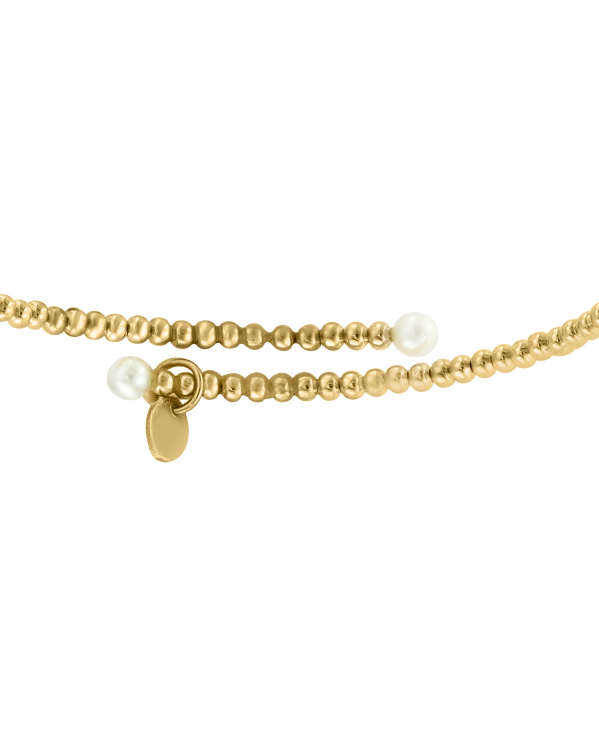 Effy Cultured Freshwater Pearl (3 & 8mm) Coil Bracelet in 14k Gold - 14K Yellow Gold