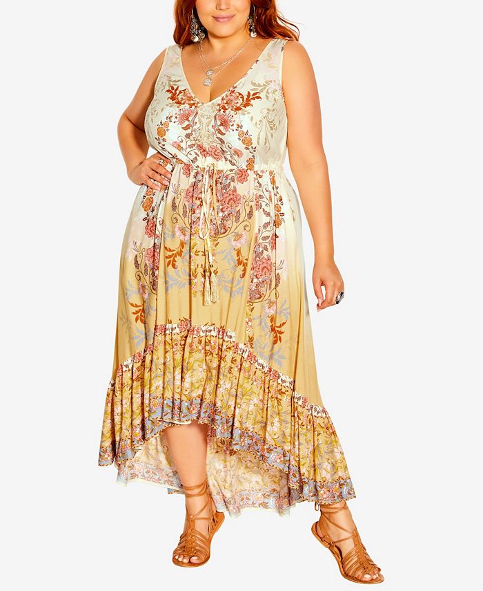 Macys city chic on sale plus size dresses