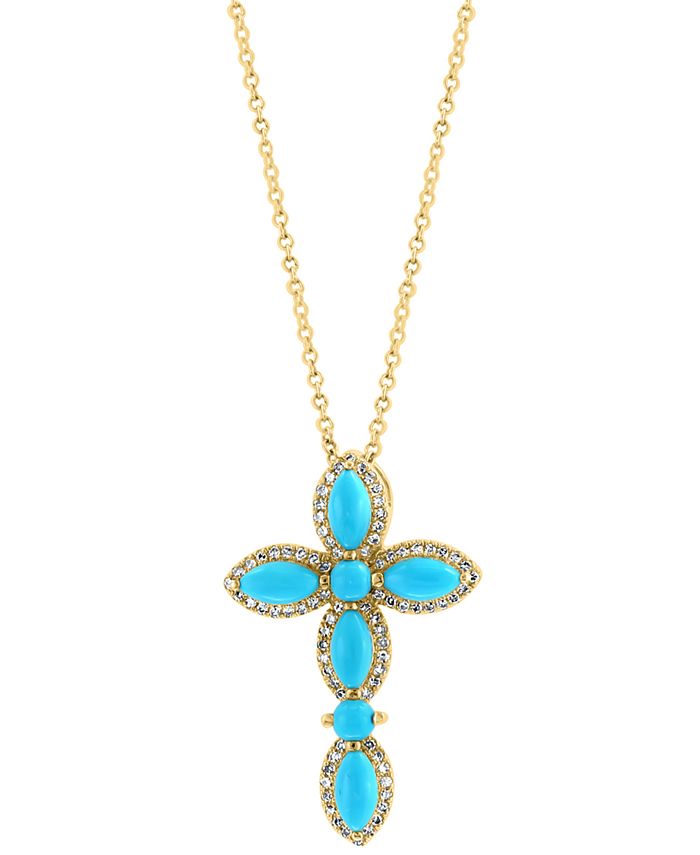 Turquoise sale necklace macys